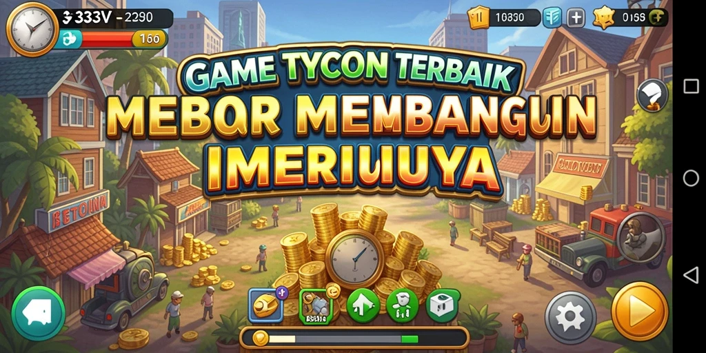 Tangkapan layar 333V menunjukkan gameplay Tycoon yang seru dan menantang.