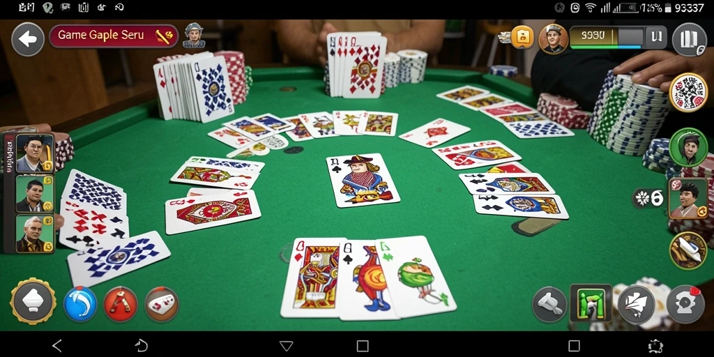 Tampilan gameplay seru di 93337 dengan fitur multiplayer.