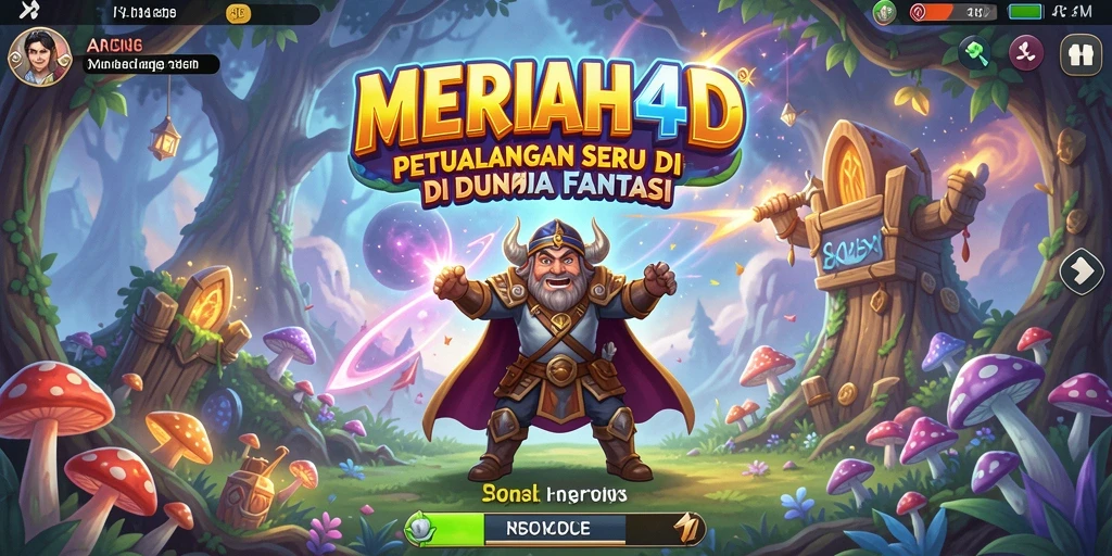 Tampilan gameplay MERIAH4D yang menarik dan penuh tantangan.