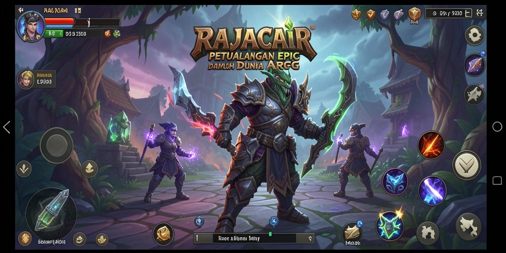 Tampilan gameplay menarik dan penuh aksi dari RAJACAIR.