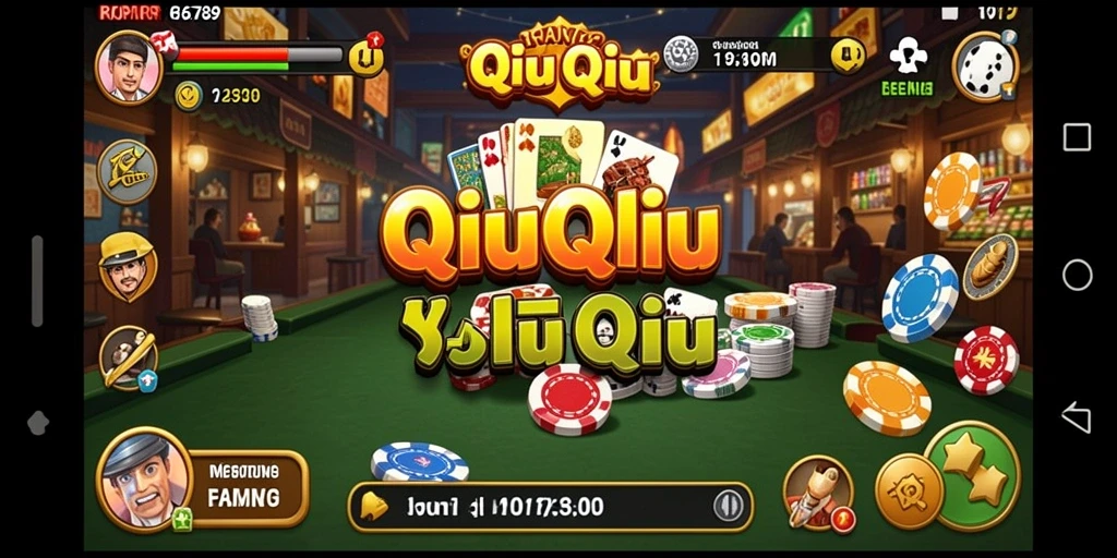 Screenshot gameplay QiuQiu RP6789 yang menarik.