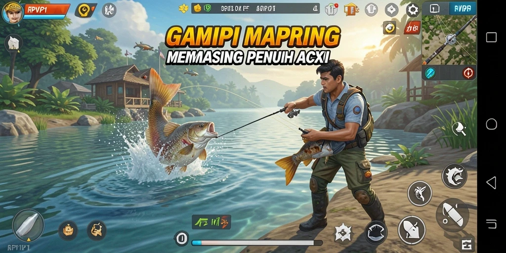Tangkapan ikan besar di RPVIP1 yang menantang.