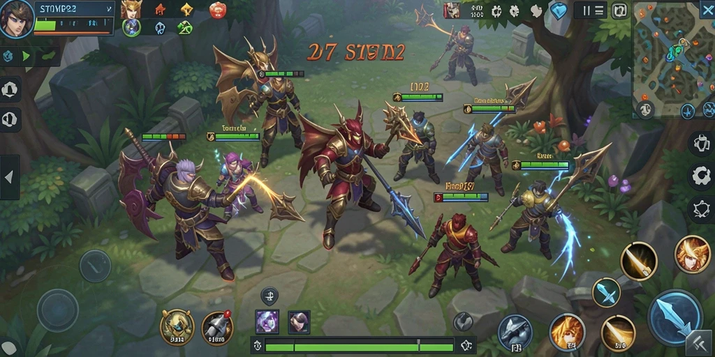 Tampilan gameplay SVIP2 yang strategis dan mendebarkan.