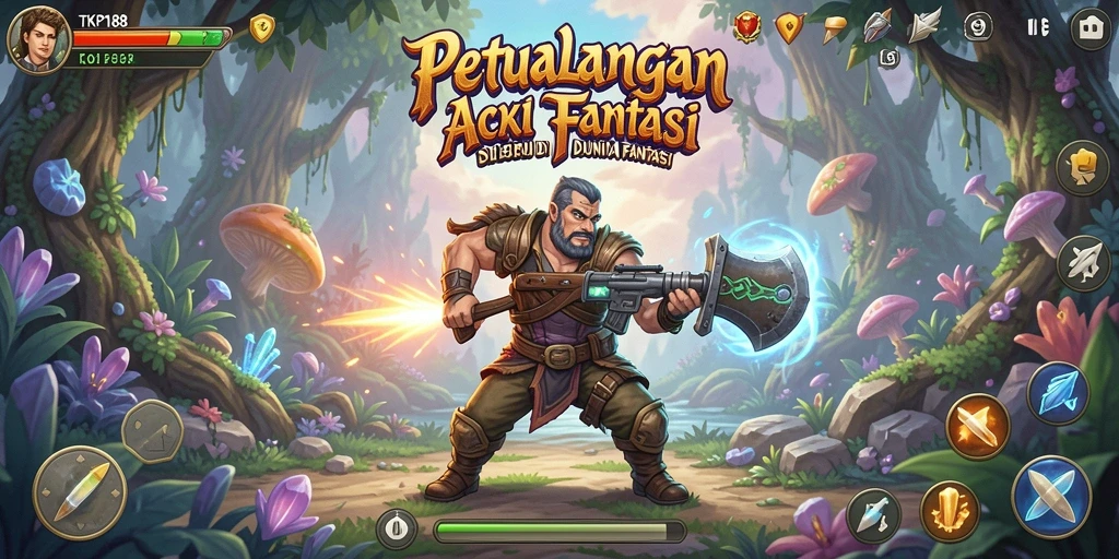 Tampilan action seru dalam TKP188 dengan grafis menakjubkan.